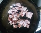 肉豆腐の旨辛味噌ダレ炒め作り方1写真