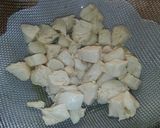 鶏ササミと花わさびの醤油漬け作り方2写真