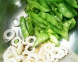 ささっと‼砂糖えんどうの醤油麹ゴマ和え作り方5写真