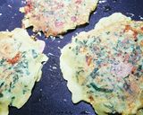 新玉ねぎの葉っぱでチーズ焼き作り方3写真