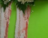 豚バラ肉の大葉梅肉チーズ巻きました作り方1写真