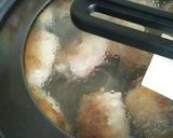 豚バラ肉の大葉梅肉チーズ巻きました作り方2写真