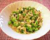 沢庵入りの菜飯作り方3写真