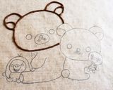 意外と簡単リラックマ☆キャラクターケーキ作り方1写真