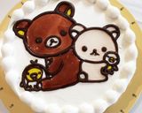 意外と簡単リラックマ☆キャラクターケーキ作り方7写真