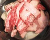 簡単 牛すじとごぼうの炊いたん作り方2写真