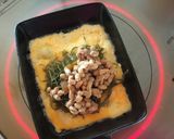 納豆と刻み昆布のオムレツ作り方3写真