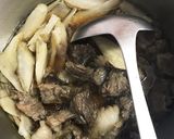 簡単 牛すじとごぼうの炊いたん作り方11写真