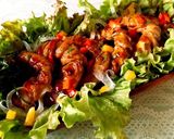 激ウマ！肉巻き新たまリングサラダ〜作り方6写真