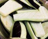 茄子♪揚げナスの辛味噌あえ作り方1写真