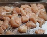 ささみと彩り野菜の炒め物作り方1写真