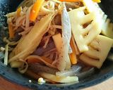 簡単！冷蔵庫の残り野菜できんぴら。作り方6写真