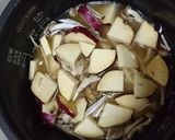 煮豚のたれで炊き込みご飯作り方3写真