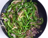 ピーマンとたけのこの春巻　青椒肉絲春巻作り方3写真