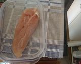 ササミの酒蒸し☆レンジで作り方1写真