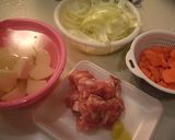 しょうが風味の豚肉じゃが♪作り方1写真