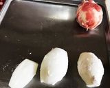 新玉ねぎの丸々とんかつ作り方2写真