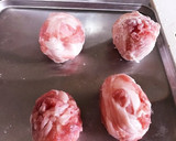 新玉ねぎの丸々とんかつ作り方3写真