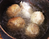 新玉ねぎの丸々とんかつ作り方4写真