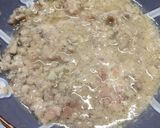 たけのこの肉味噌チーズ焼き作り方1写真
