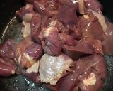 鳥もつ煮作り方1写真