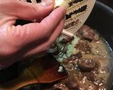 鳥もつ煮作り方3写真