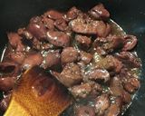 鳥もつ煮作り方4写真