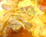 冷凍ポテト、冷凍かぼちゃ、白菜の卵とじ作り方8写真