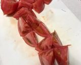 さっと一品！トマトと卵炒め作り方2写真