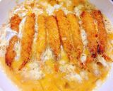 エビフライの卵とじ丼(鎌倉丼)☆作り方3写真