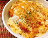 エビフライの卵とじ丼(鎌倉丼)☆作り方4写真
