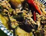 簡単ジュワッとおいしい！なすのひき肉煮作り方5写真
