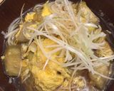 稲庭うどん⁑茄子の卵とじ作り方5写真