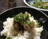 鯖の塩辛のお茶漬け作り方3写真