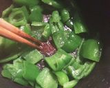 麺つゆ&ごま油でピーマン炒め作り方3写真