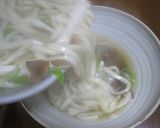 カレーライスの翌日は！カレーうどん～♪作り方5写真
