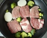 焼くだけ♪豚肉と野菜のミルフィーユ作り方6写真