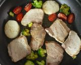 焼くだけ♪豚肉と野菜のミルフィーユ作り方7写真