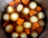 里芋と人参の甘煮作り方3写真