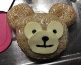 簡単キャラ弁おにぎり☆ダッフィー弁当作り方4写真