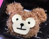 簡単キャラ弁おにぎり☆ダッフィー弁当作り方6写真