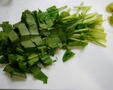 簡単!ほうれん草のベーコンタルタル作り方1写真