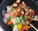野菜沢山☆簡単大戸屋風の鶏肉の甘酢あん作り方11写真