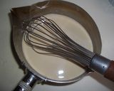 胡桃入り　コーヒー味の牛乳餅作り方1写真