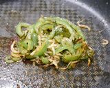 簡単！ピーマンとしらすの焦がし醤油炒め作り方3写真