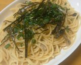 簡単！混ぜるだけ！にんにく薫る和風パスタ作り方8写真