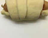 簡単なふわふわなソーセージ巻きパン作り方5写真