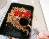 お弁当に♡﻿超簡単！ケチャップそぼろ作り方3写真