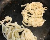 ビビンバうどん フライパン1つ作り方4写真