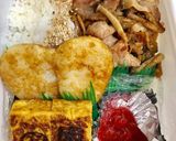 高校球児のお弁当☆若布とお肉のハンバーグ作り方6写真